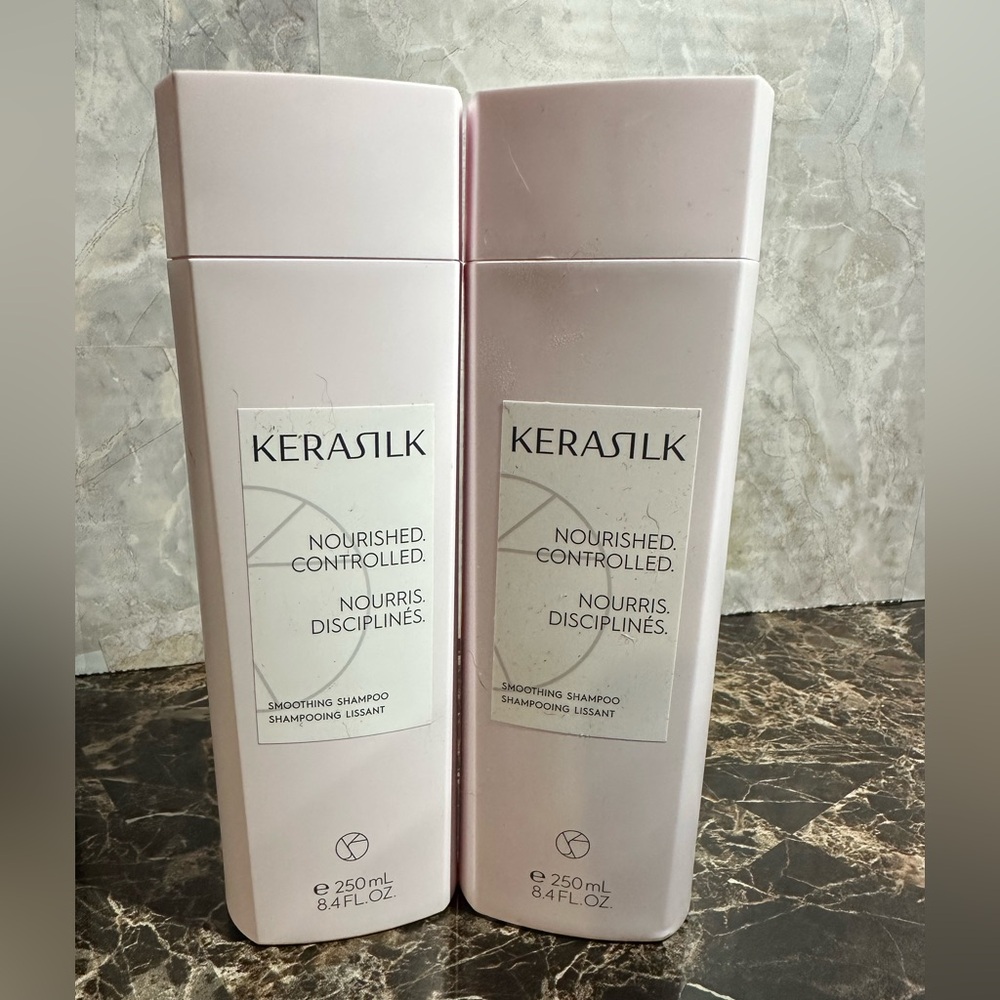 2 For 1~ KERASILK NOURISHED.
CONTROLLED Smoothing Shampoo